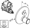 Термостат Kludi Zenta 388350545 для душа