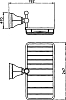 Полка Nicolazzi Classica 1493BZ