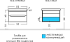 Тумба под раковину СаНта Лондон 80 224037, белый