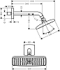 Верхний душ Hansgrohe Raindance E Air 27370000