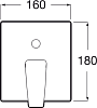 Смеситель для ванны Roca Thesis 5A0B50C00