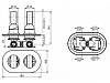 Смеситель для душа Webert Opera OA860101985 серый