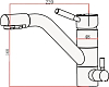 Смеситель для кухонной мойки EMAR EC-3008.2 Топаз