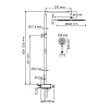 Душевая система WasserKRAFT серия A A113.117.058.CH Thermo хром