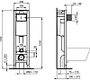 Система инсталляции для унитазов Ideal Standard Prosys Eco Frame M E233267