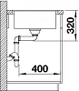 Кухонная мойка Blanco Metra XL 6 S-F 519150 антрацит