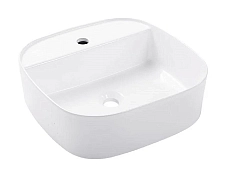 Раковина накладная Bravat Source C22286W-1-ENG белый