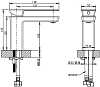 Смеситель для раковины Bravat Phillis F156101C-ENG