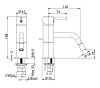 Смеситель для биде Bandini Stel 942120PN00 хром