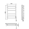 Полотенцесушитель электрический Ника Way-3 WAY-3 60/40 U хром