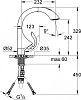 Смеситель Grohe K4 33782000 для кухонной мойки