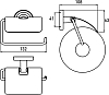 Держатель туалетной бумаги Emco Polo 0700 001 00