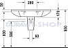 Раковина 90x55 Duravit Starck-1 0405900000