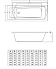 Акриловая ванна C-Bath Clio CBQ003001 белый