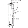 Душевой гарнитур Hansgrohe Croma Select 26564400