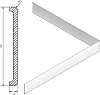 Экран для поддона Bas Олимпик 110x80 ЭП00055, белый