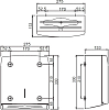 Диспенсер для бумажных полотенец Jaquar PTD-SAP-DT0106CS