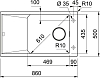 Кухонная мойка 86 см Franke FX FXG 611-86 114.0528.652, оникс