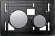 Кнопка смыва Tece Loop Modular 9240666 кнопка хром (стекло на выбор)