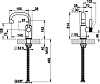 Смеситель для раковины Gessi Inciso 58009#031, хром