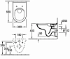 Инсталляция Viega с безободковым унитазом Villeroy&Boch O.novo 5660 HR01, сиденье микролифт, комплект