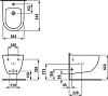 Подвесное биде Laufen Pro 8.3095.2.000.302.1