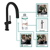 Смеситель для кухни Hansgrohe Aqittura 76800670 черный