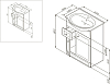 Тумба под раковину Am.Pm Bourgeois M65FSX0653WG 65 см белая