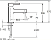 Смеситель для раковины Jacob Delafon Strayt E8919-CP