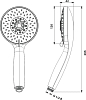 Душевая лейка Edelform EF0315