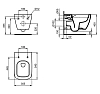 Подвесной унитаз безободковый Ideal Standard i.life B, T461401