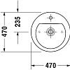 Раковина 47 см Duravit Darling New 0497470000