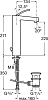 Смеситель для раковины Roca Moai 5A3446C00