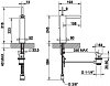 Смеситель для раковины Gessi Rettangolo 11983#031, хром
