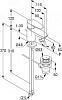 Смеситель для раковины Kludi Pure&Solid 343850575, хром