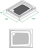 Поддон для душа 100х80 см Iddis 24LS108i22, белый