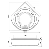 Акриловая ванна Jacuzzi Nova Jaccuzzi 03-830013 белый