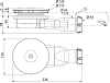 Сифон для душевого поддона Wirquin 30718661 серый