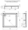 Душевой поддон Aquanet GL180 100x100 00265562 белый