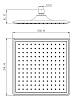 Душ ручной Lemark LM8036C хром