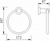 Полотенцедержатель Rush Victoria VI71510