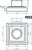 Душевой трап Magdrain W02Q5-Z