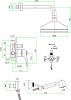 Душевой комплект Fiore Jafar 47ZZ5138 с внутренней частью