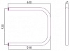 Полотенцесушитель водяной Стилье П-образный 00-0013-5060 хром