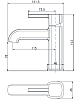 Смеситель для раковины Aquanet Logic AF130-10C хром