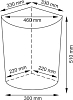 Корзина с крышкой Wasserkraft Salm WB-270-M