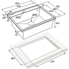 Комплект Paulmark мойка + коландер PM115951-AN+A375-BS