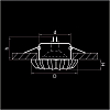 Встраиваемый светильник Lightstar Solo Ray 002120