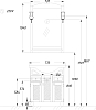 Мебель для ванной Opadiris Тибет 70 светлое дерево