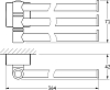 Полотенцедержатель FBS Esperado ESP 045